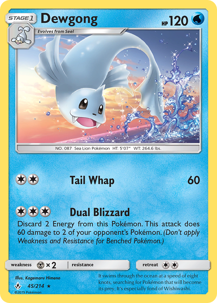 Dewgong - Unbroken Bonds SET-45