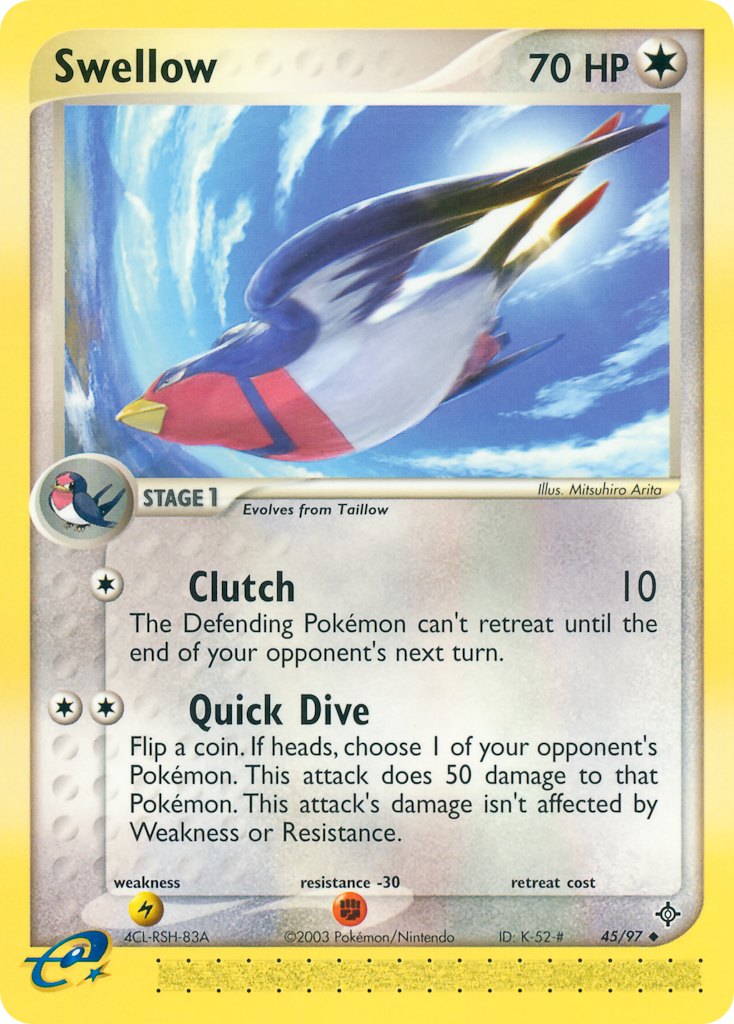 Swellow - Dragon SET-45