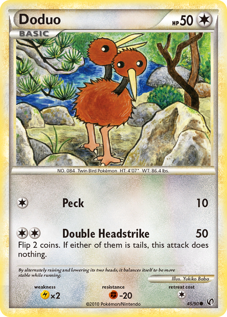 Doduo - HS Undaunted SET-45