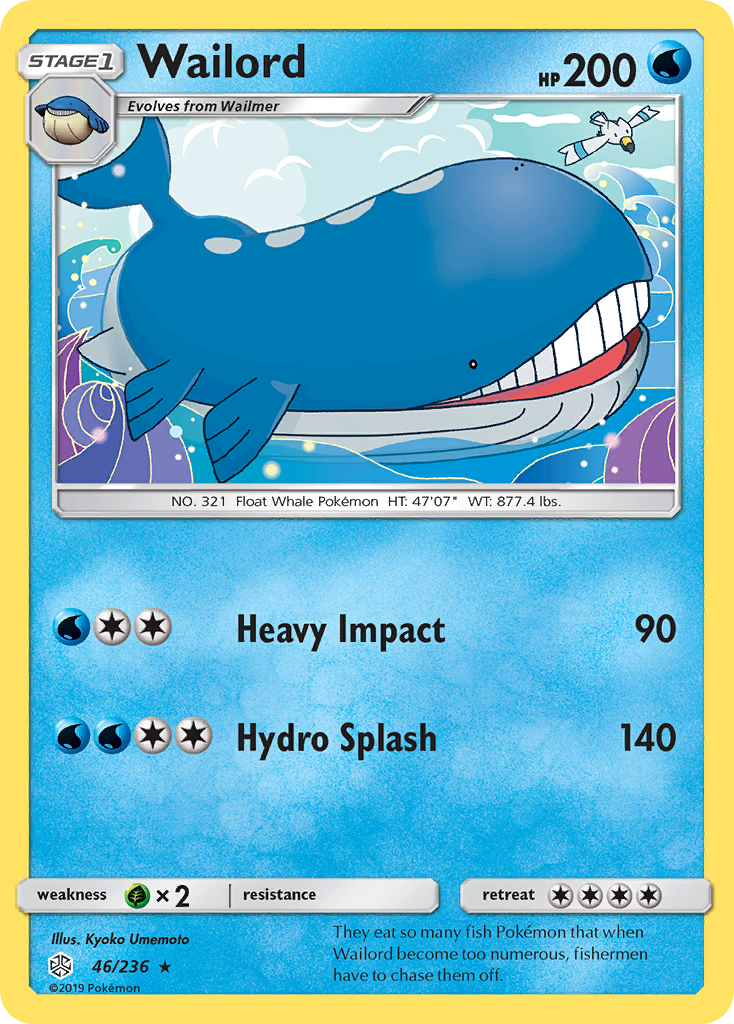 Wailord - Cosmic Eclipse SET-46