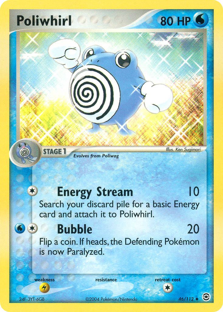 Poliwhirl - FireRed & LeafGreen SET-46