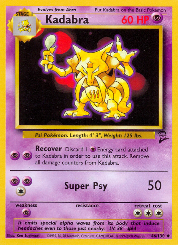 Kadabra - Base SET 2-46