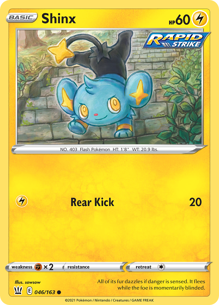 Shinx - Battle Styles SET-46