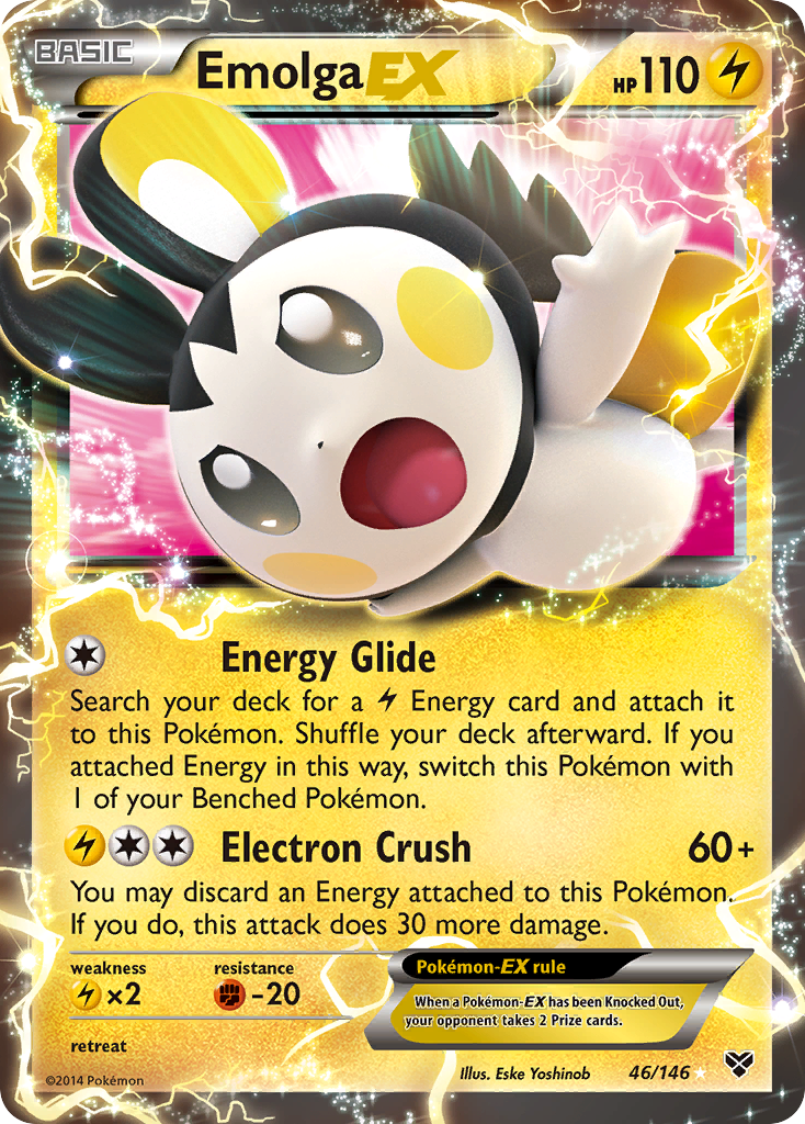 Emolga-EX - XY SET-46