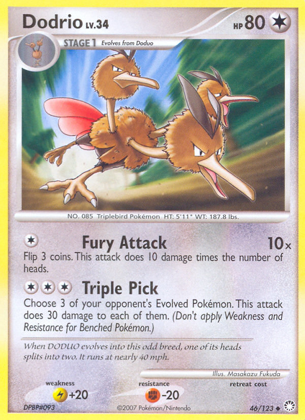 Dodrio - Mysterious Treasures SET-46