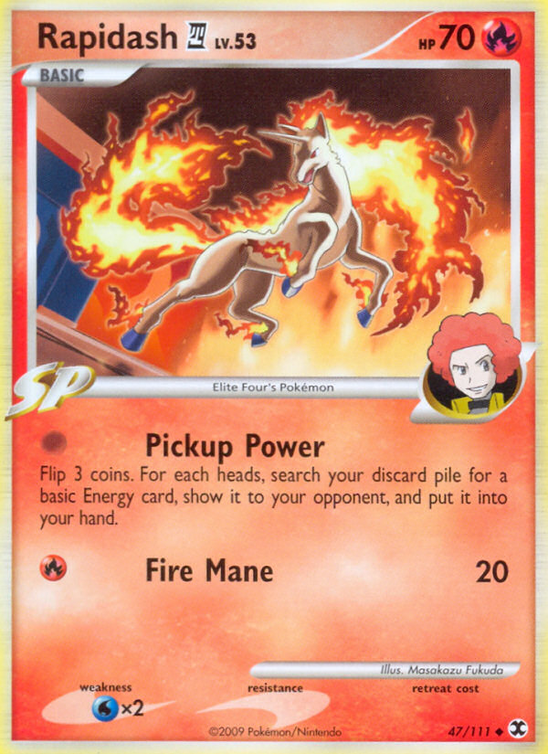 Rapidash E4 - Rising Rivals SET-47