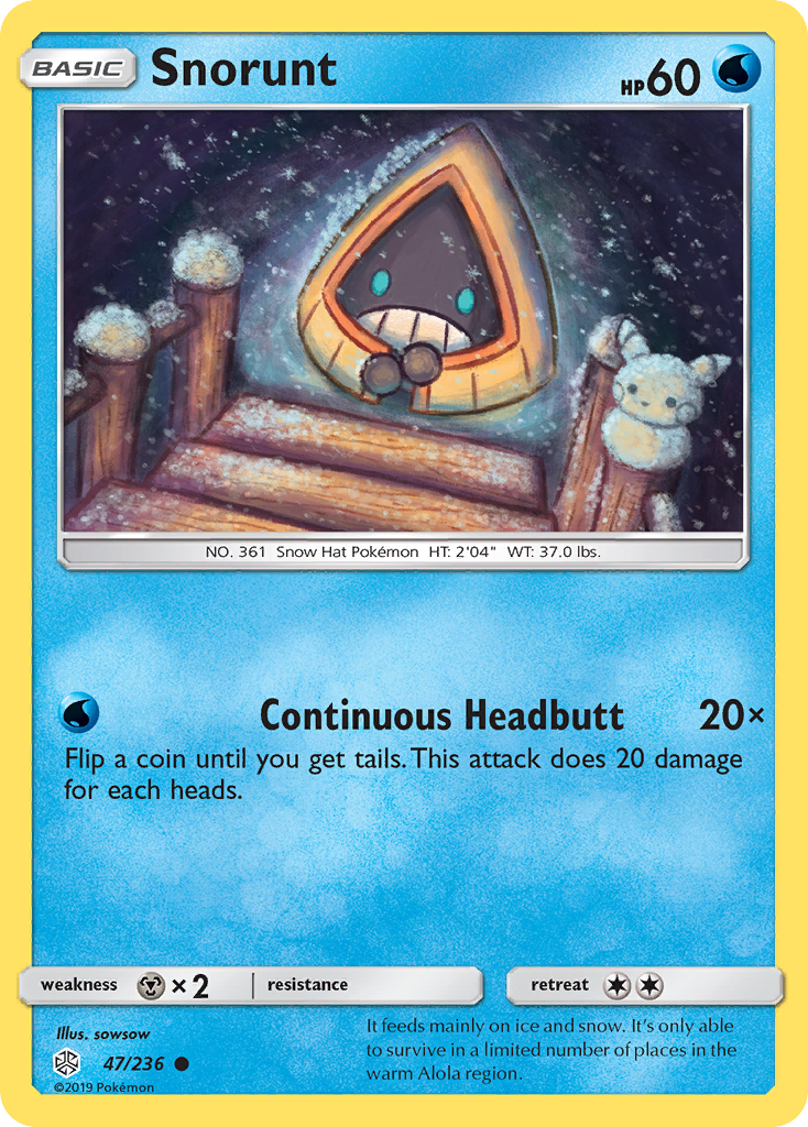 Snorunt - Cosmic Eclipse SET-47