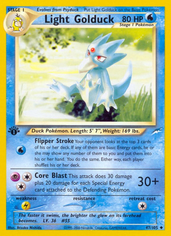 Light Golduck - Neo Destiny SET-47