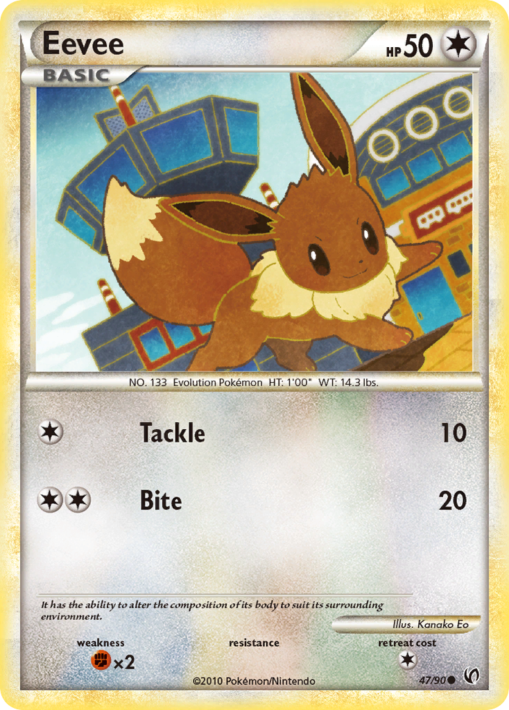 Eevee - HS Undaunted SET-47