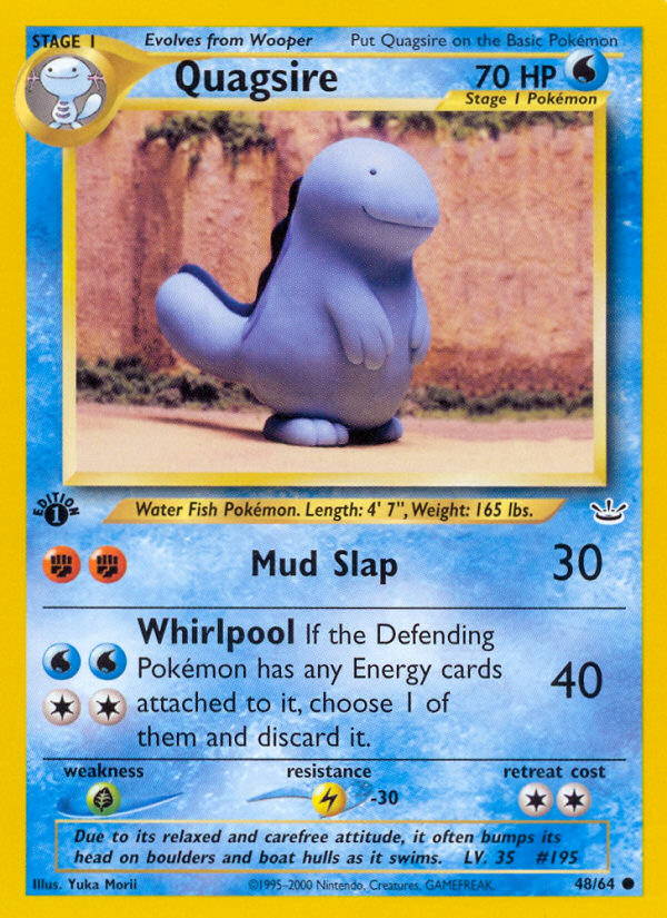 Quagsire - Neo Revelation SET-48