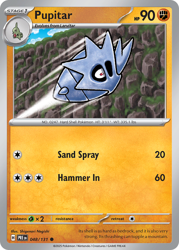Pupitar - Prismatic Evolutions SET-48