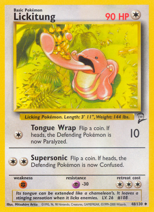Lickitung - Base SET 2-48
