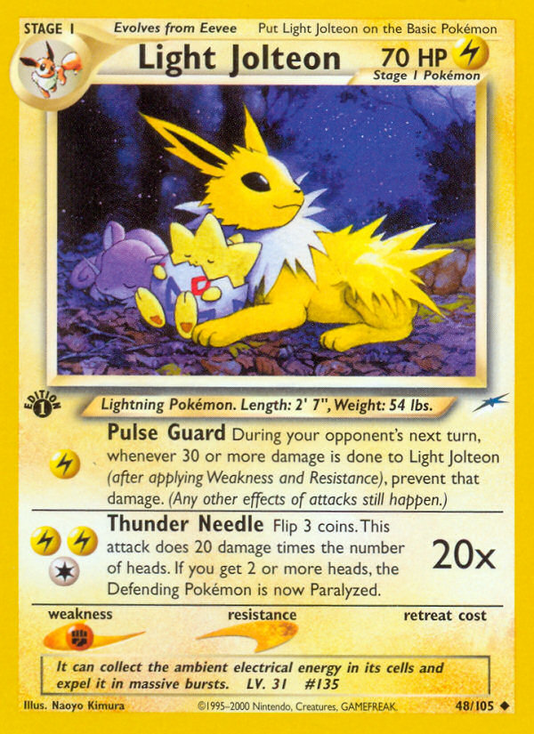 Light Jolteon - Neo Destiny SET-48