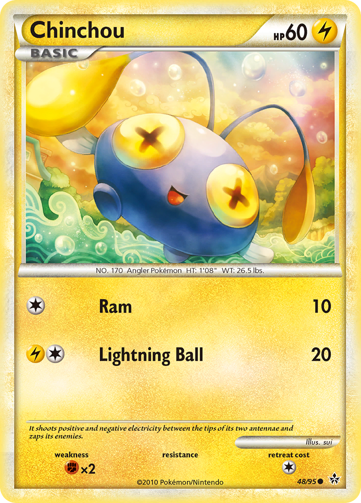 Chinchou - HS Unleashed SET-48