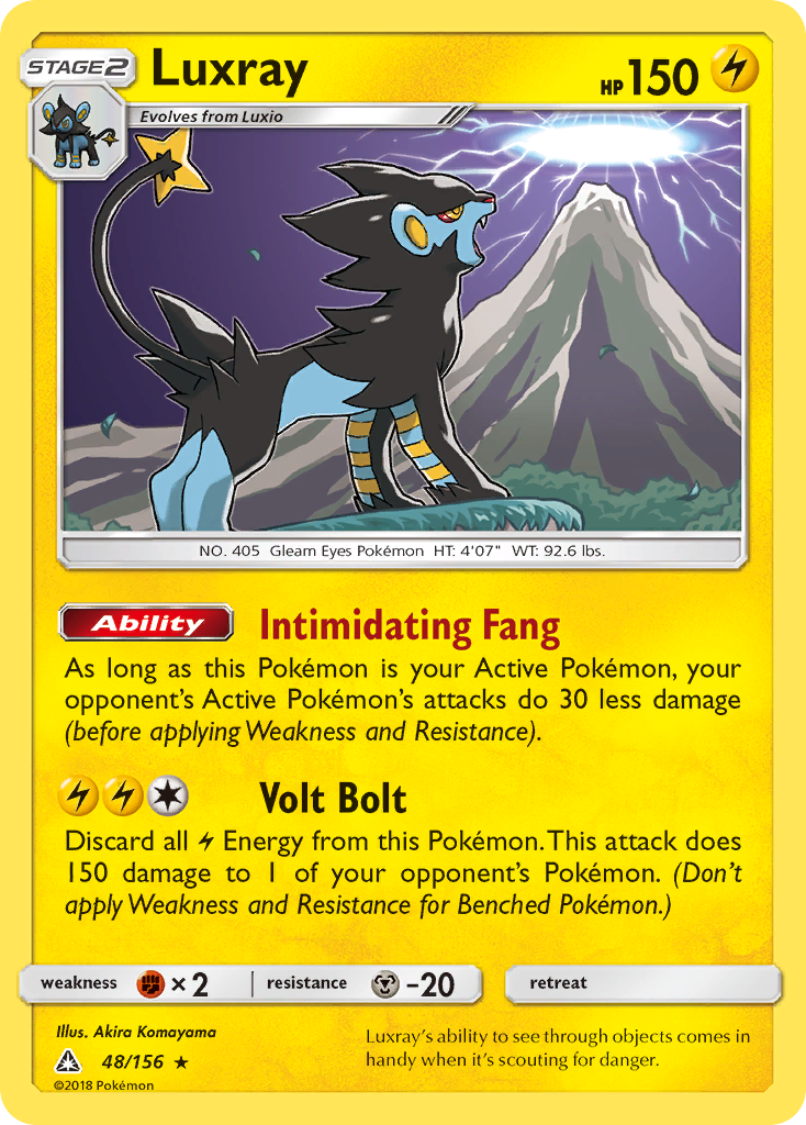 Luxray - Ultra Prism SET-48