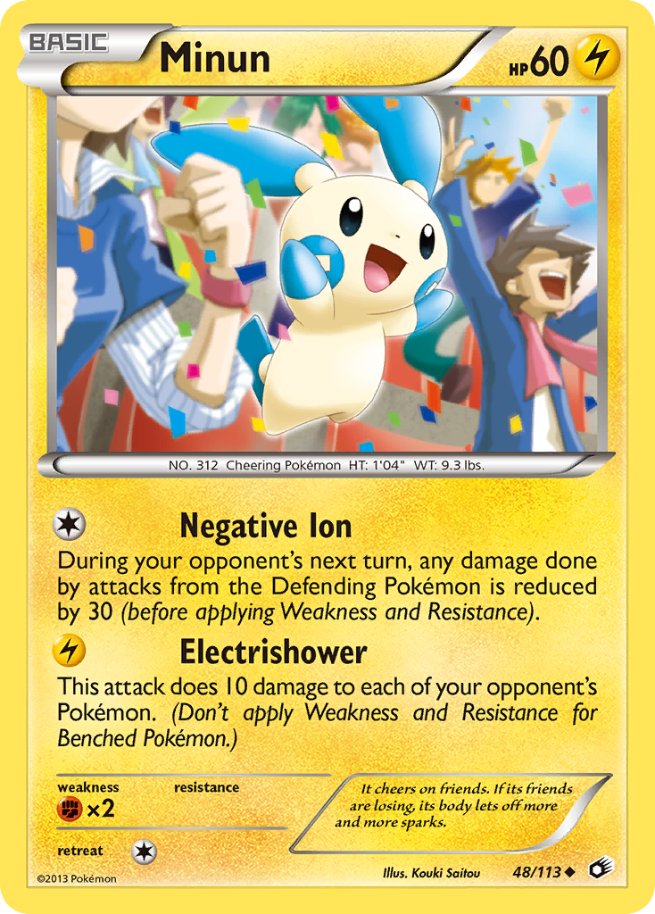 Minun - Legendary Treasures SET-48