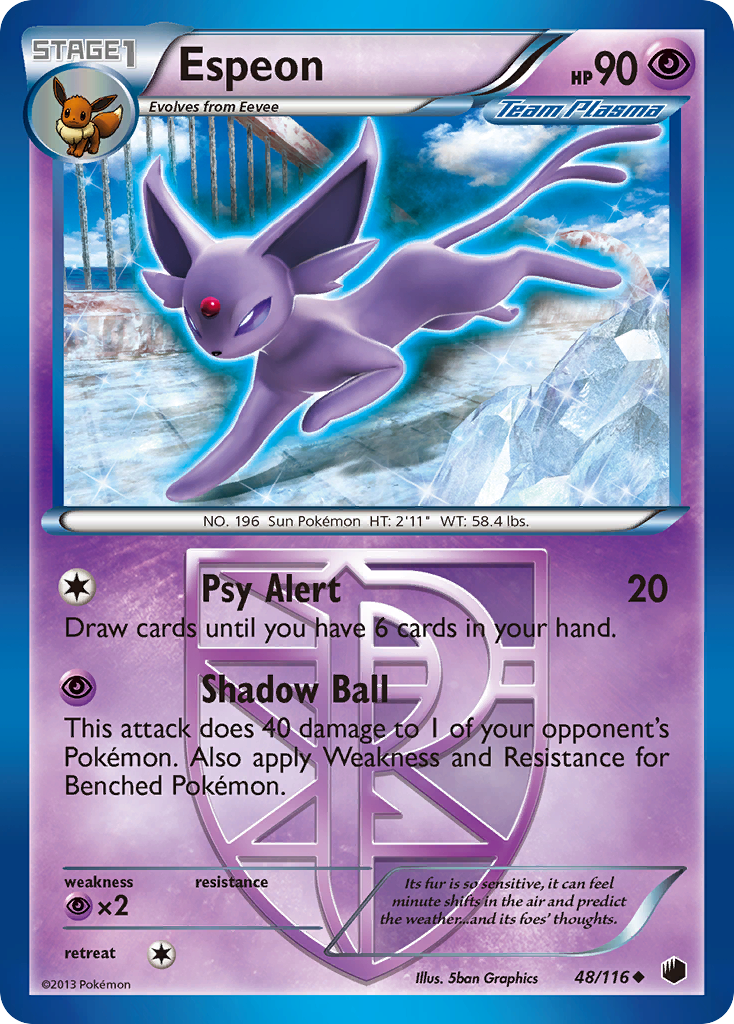Espeon - Plasma Freeze SET-48