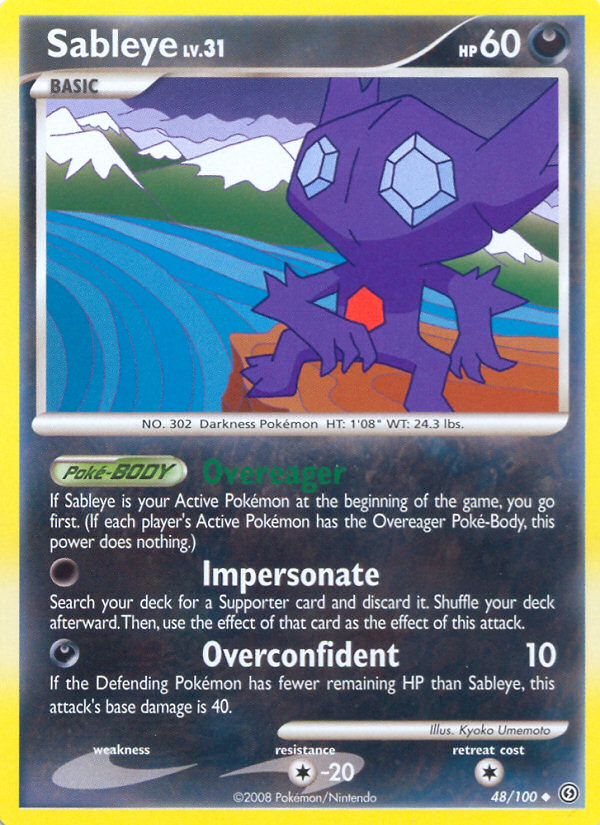 Sableye - Stormfront SET-48
