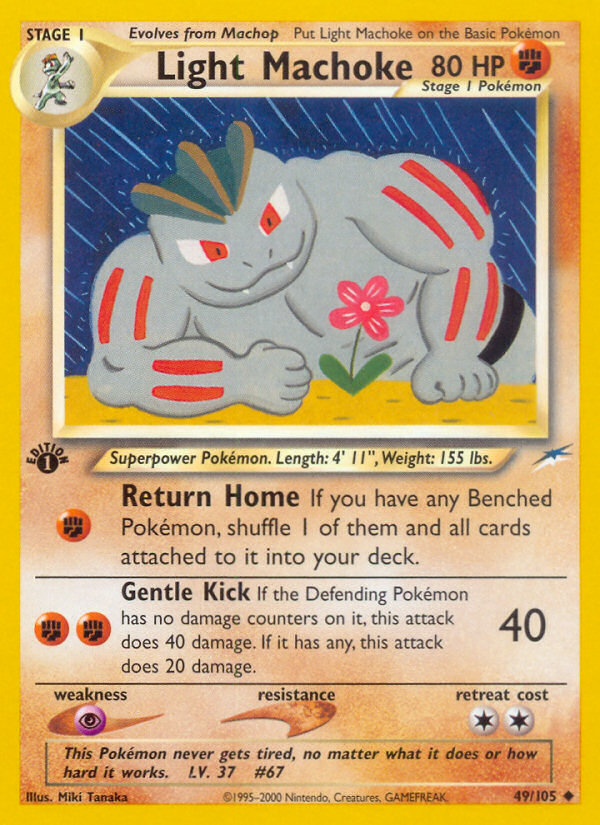 Light Machoke - Neo Destiny SET-49