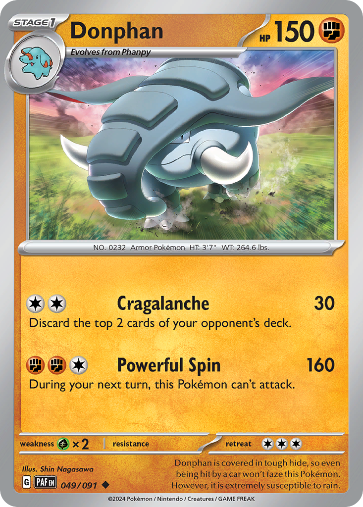 Donphan - Paldean Fates SET-49