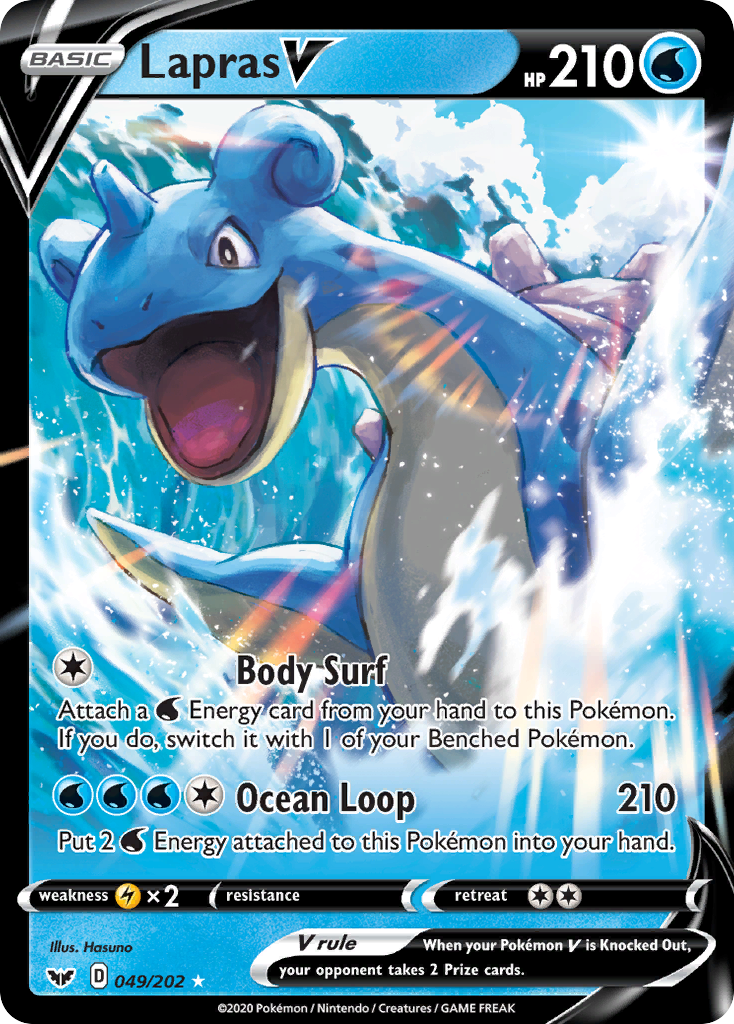 Lapras V - Sword & Shield SET-49