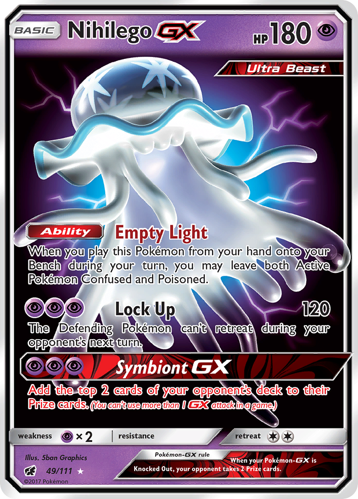 Nihilego-GX - Crimson Invasion SET-49