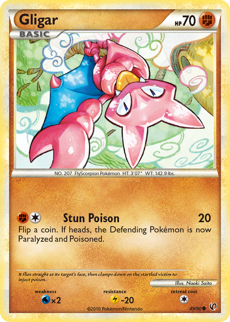 Gligar - HS Undaunted SET-49