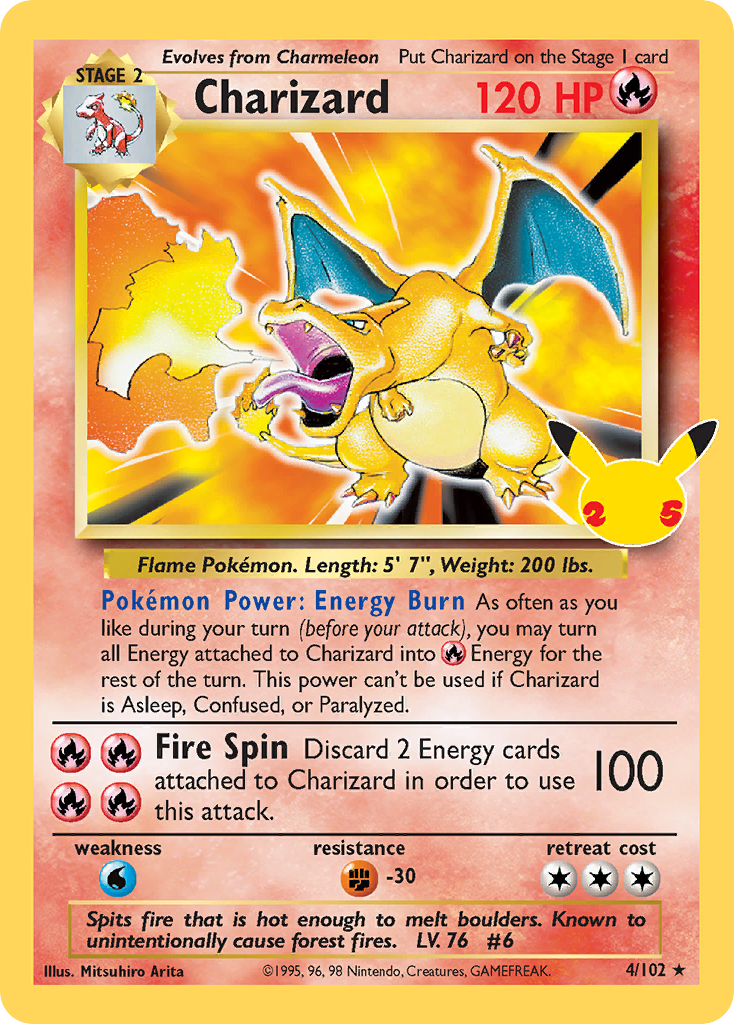 Charizard - Celebrations: Classic Collection SET-4_A