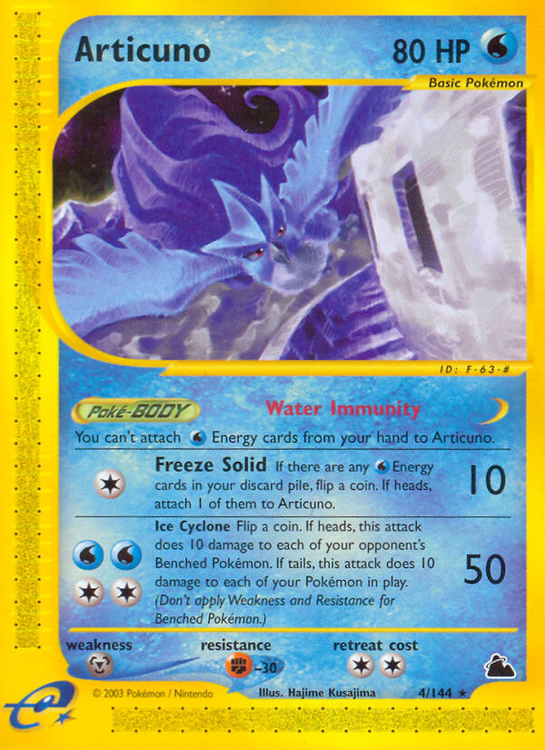 Articuno - Skyridge SET-4