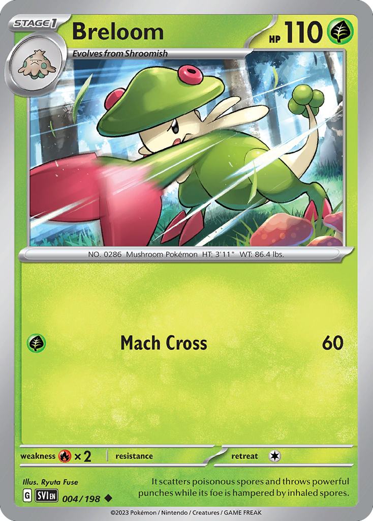 Breloom - Scarlet & Violet SET-4