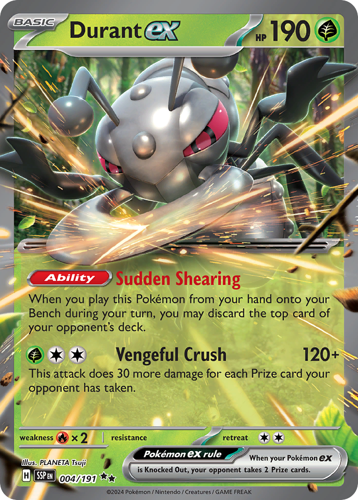 Durant EX - Surging Sparks SET-4