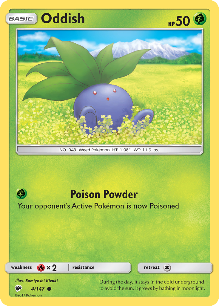 Oddish - Burning Shadows SET-4