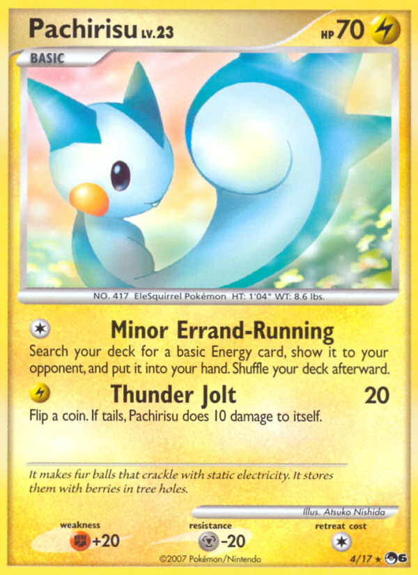 Pachirisu - POP Series 6 SET-4