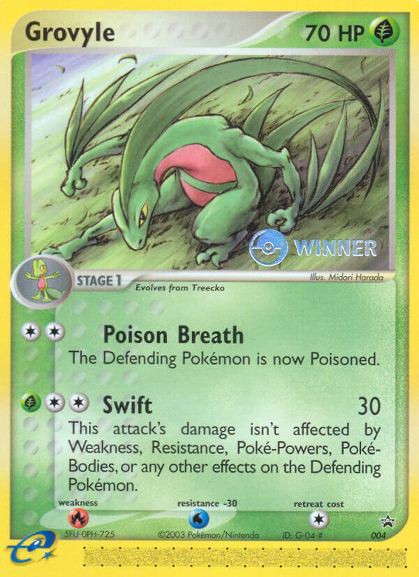 Grovyle - Nintendo Black Star Promos SET-4
