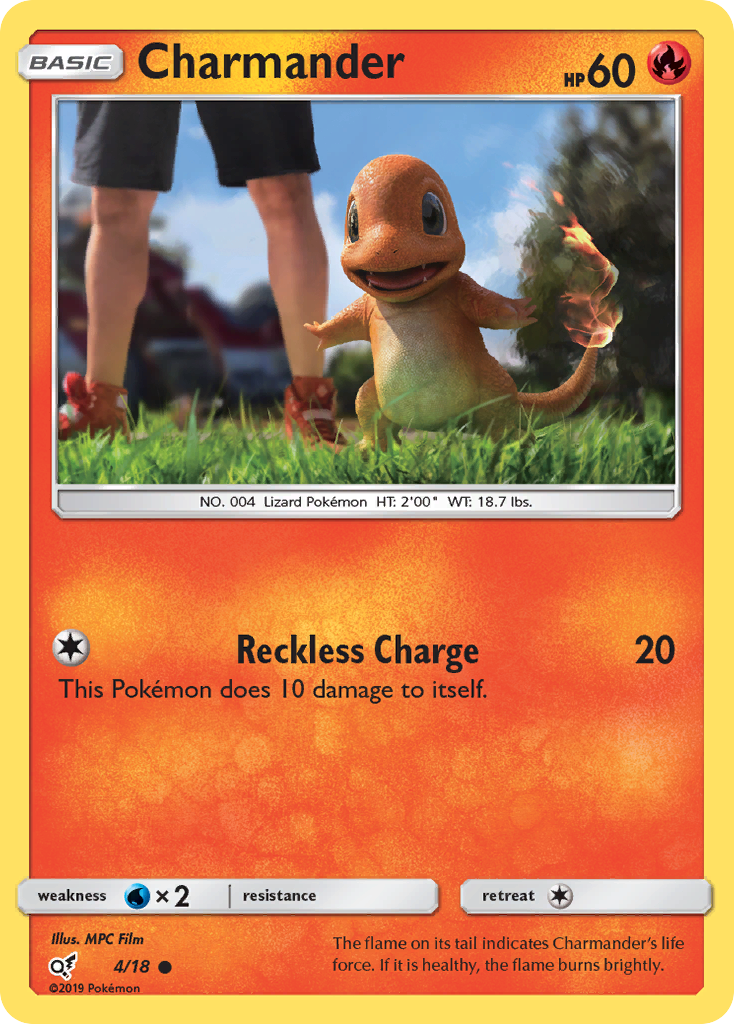 Charmander - Detective Pikachu SET-4