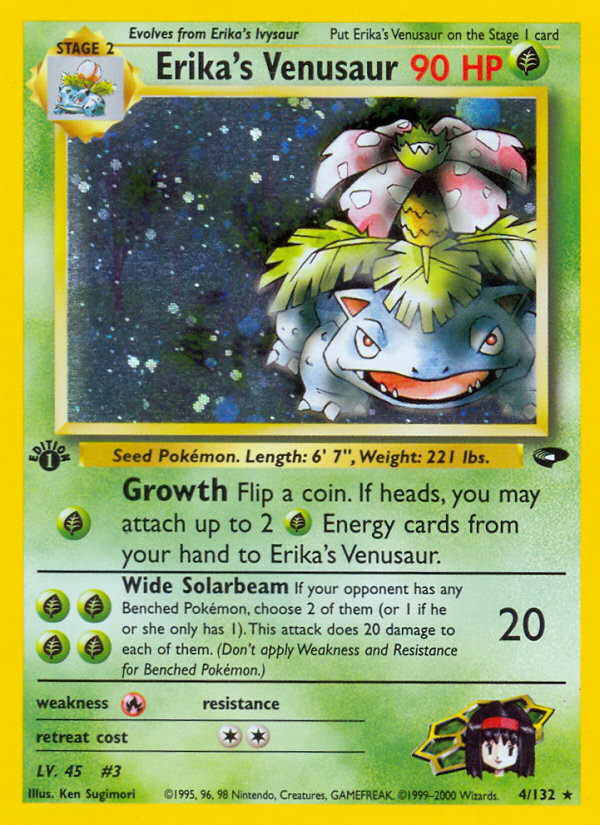 Erika's Venusaur - Gym Challenge SET-4