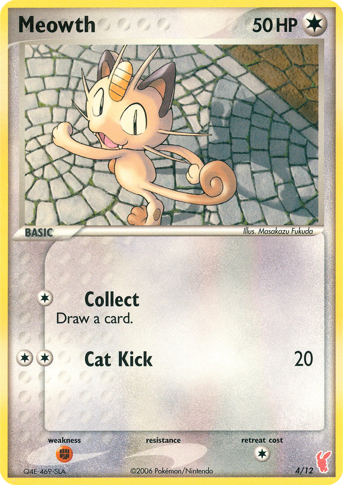 Meowth - EX Trainer Kit 2 Plusle SET-4