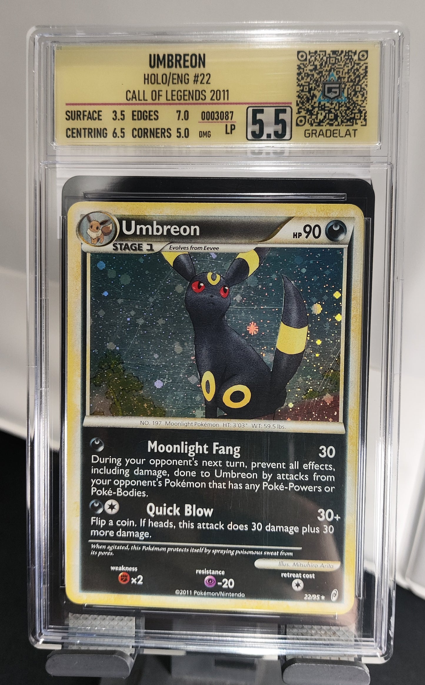 Umbreon Call of Legends SET-22 — imagen del vendedor
