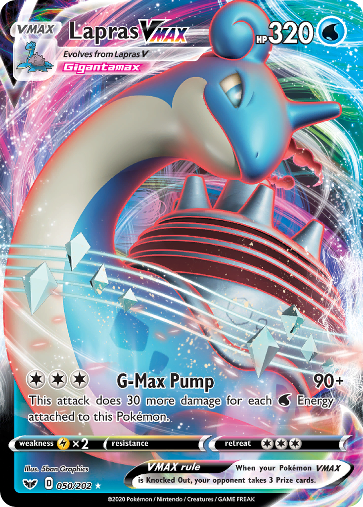 Lapras VMAX - Sword & Shield SET-50