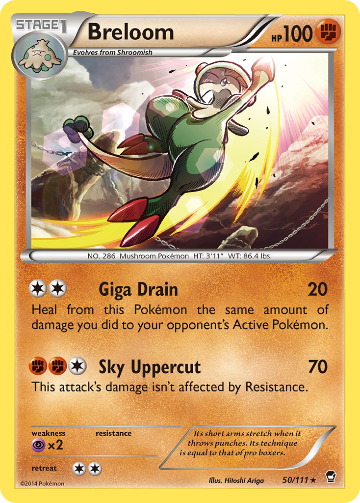 Breloom - Furious Fists SET-50