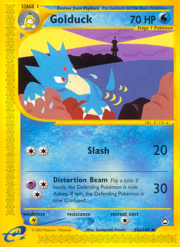 Golduck - Aquapolis SET-50