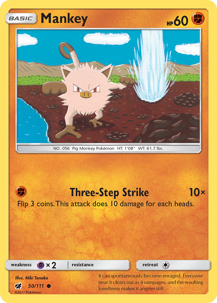 Mankey - Crimson Invasion SET-50