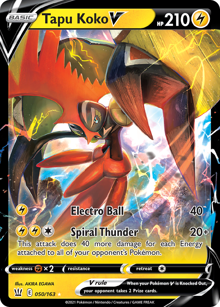 Tapu Koko V - Battle Styles SET-50