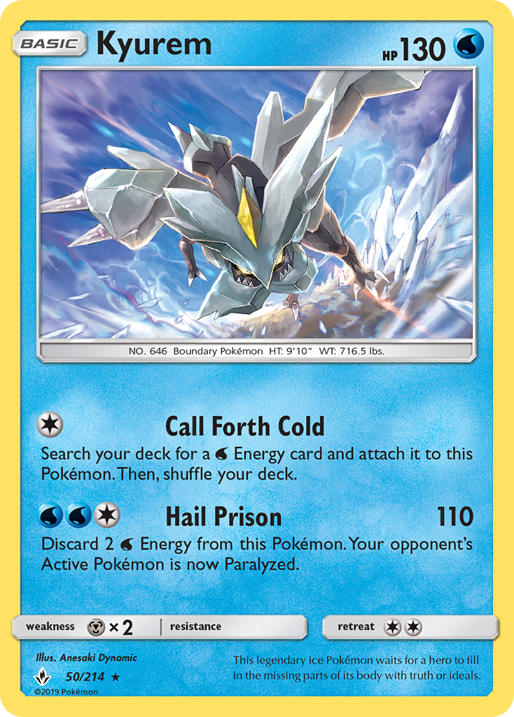 Kyurem - Unbroken Bonds SET-50