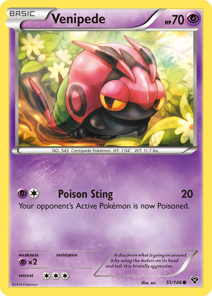 Venipede - XY SET-51