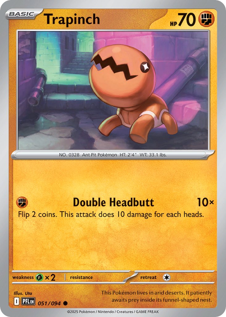Trapinch - Phantasmal Flames SET-51