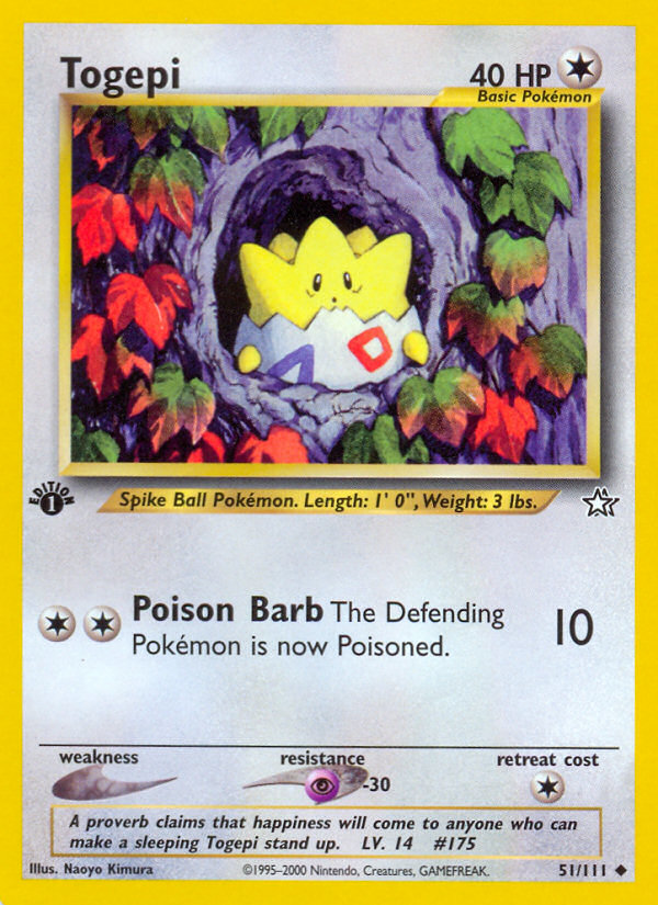Togepi - Neo Genesis SET-51