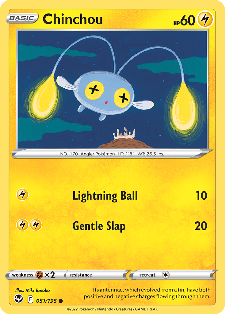 Chinchou - Silver Tempest SET-51