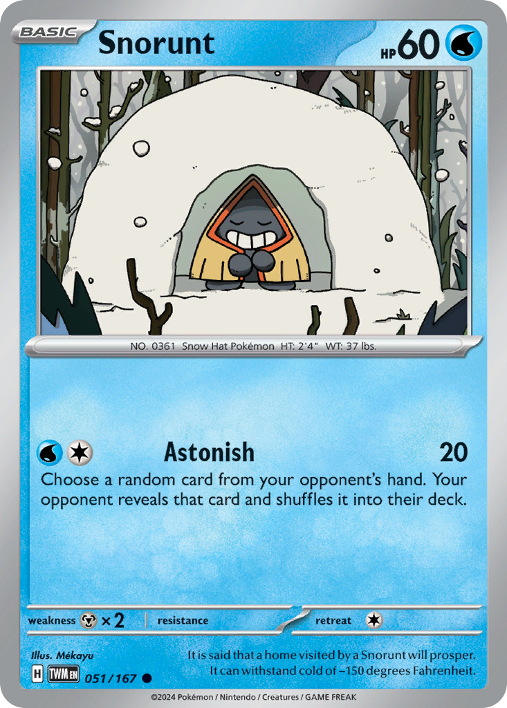 Snorunt - Twilight Masquerade SET-51