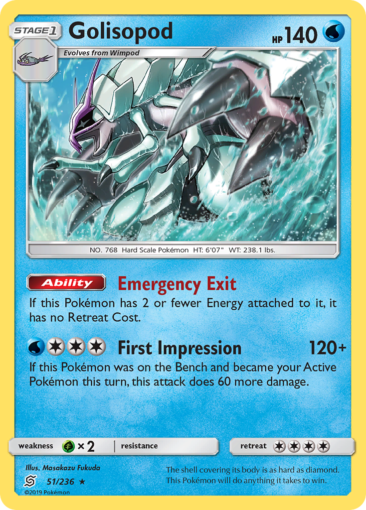 Golisopod - Unified Minds SET-51